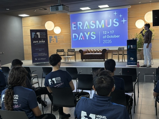 ERASMUS DAY. MIGUEL ALTUNA LANBIDE HEZIKETA. maltuna.eus
