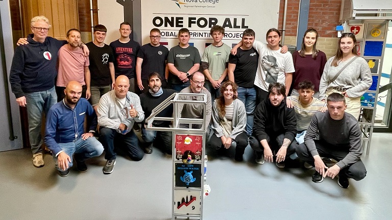 building bridges, boosting skills. EU students united in 3D printing. maltuna.eus
